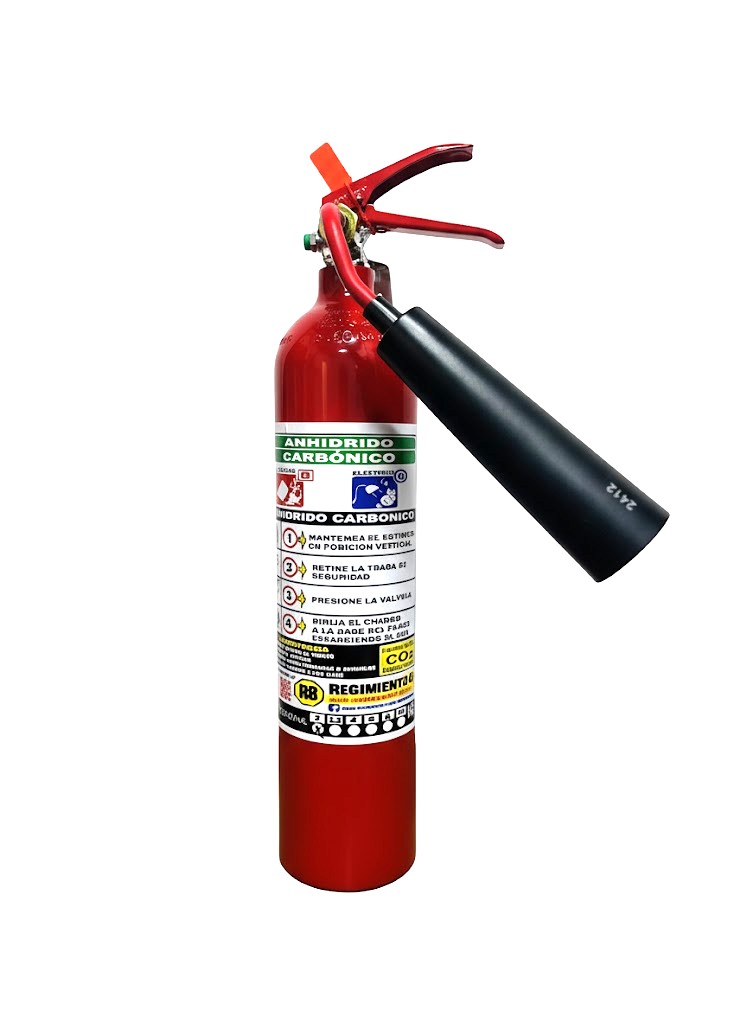 Extintor CO₂ 2kg